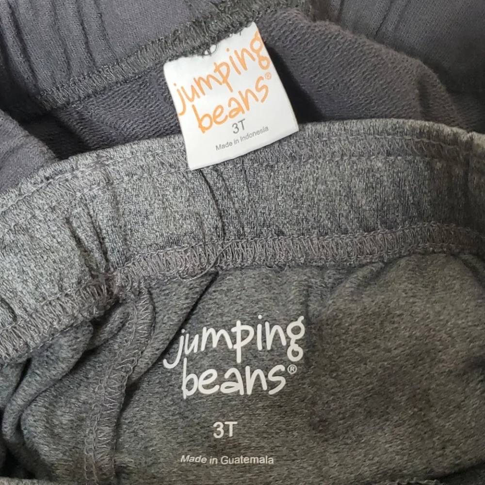 Set of 2 Kid's Jumping Beans Active Pants - Picture 8 of 9